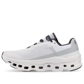 Cloudmonster “White Black Grey”