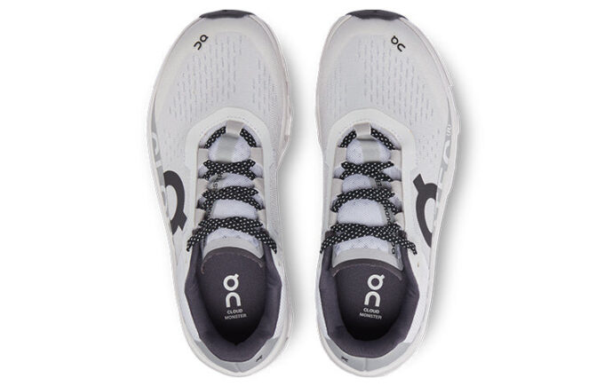 Cloudmonster “White Black Grey”