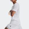 Men 5″ Performance 2/1 Shorts White | Glacier