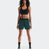 Women 3″ Performance 2/1 Shorts Spirulina | Black