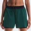 Women 3″ Performance 2/1 Shorts Spirulina | Black