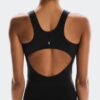 Women Studio Knit Bodysuit 7/8
