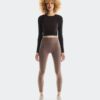 Women Studio Knit Long-T Crop