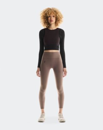 Women Studio Knit Long-T Crop