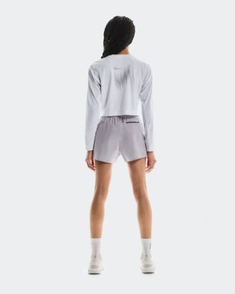 Women Train Long-T Crop Graphic